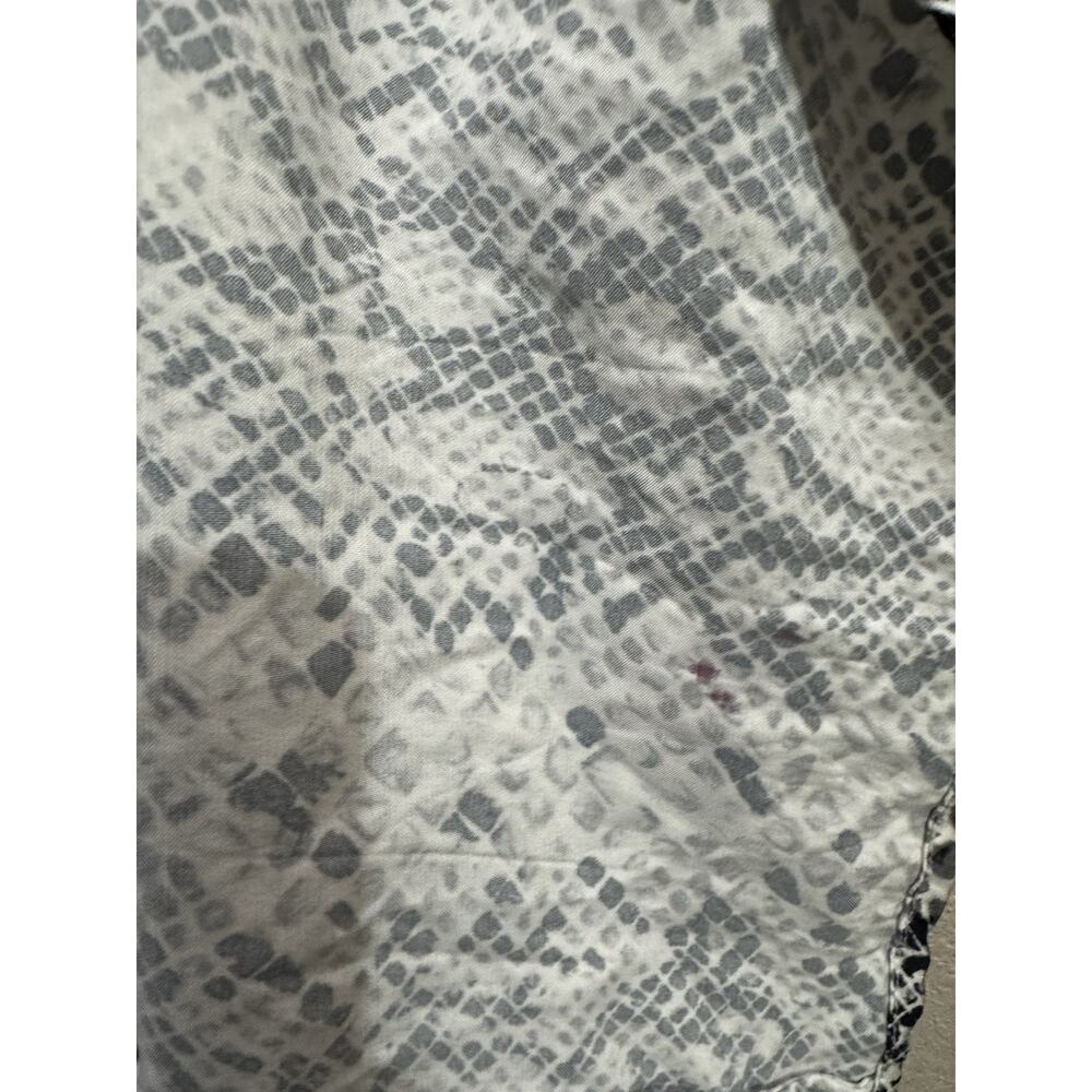 Good American The Sheer Snake Skin Python Robe Size 0 - Picture 5 of 5